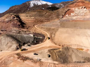 Kevin J. Beaty/Denverite Colorado Springs’ Pikeview Quarry is in the throes of a reclamation project. April 4, 2024.